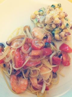 えび塩麹パスタ by マチルダ-レシピのメイン写真