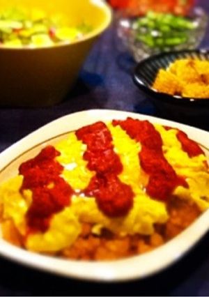 パーティーオムライス-レシピのメイン写真