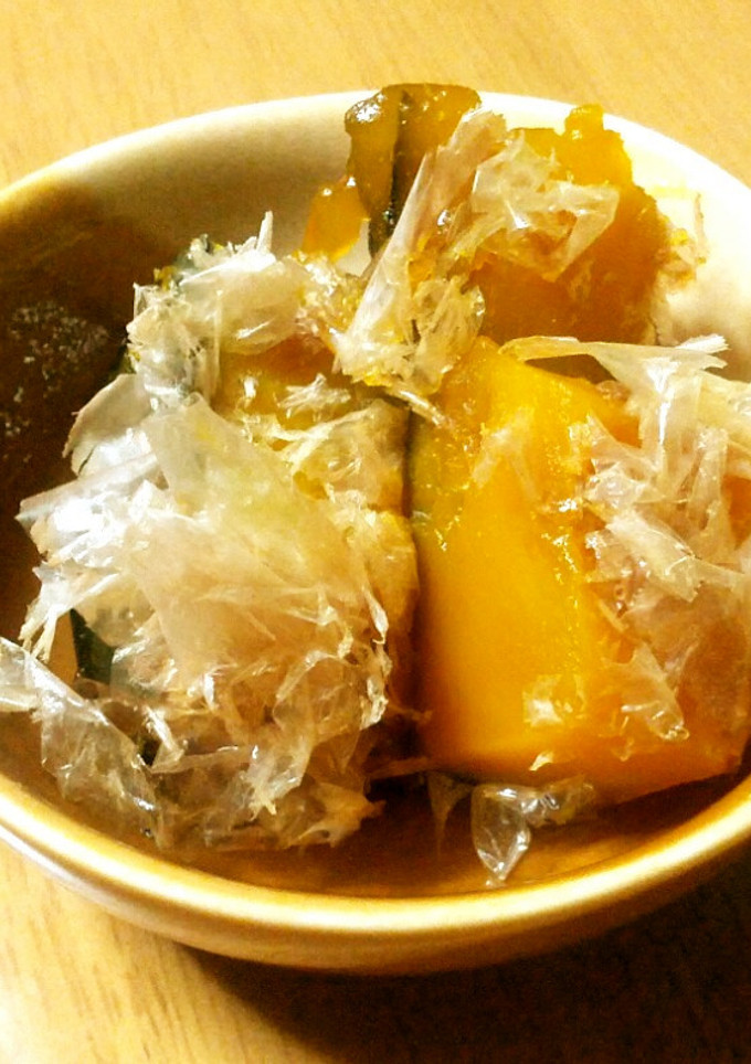 かつおぶしまぶし。甘めのかぼちゃ煮-レシピのメイン写真