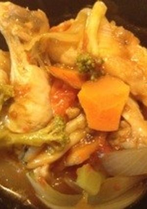 絶品＊鳥肉と野菜のトマト煮-レシピのメイン写真
