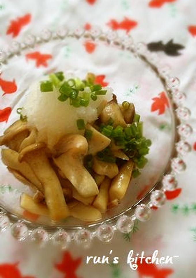 ✽焼きエリンギの大根おろし添え✽-レシピのメイン写真