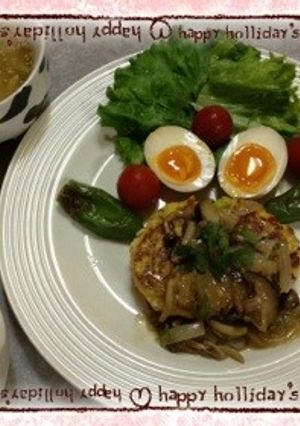 豆腐ハンバーグ-レシピのメイン写真