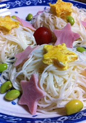 七夕そうめん-レシピのメイン写真