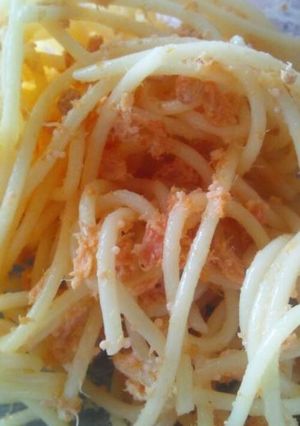 お弁当に！ランチに！簡単鮭フレークパスタ-レシピのメイン写真
