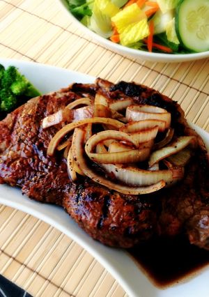 牛ステーキ用☆赤ワインソース-レシピのメイン写真