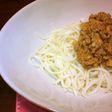 超簡単冷やし担々うどん。