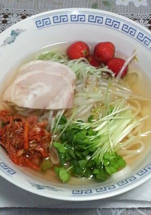 冷麺風冷やしうそめん-レシピのメイン写真