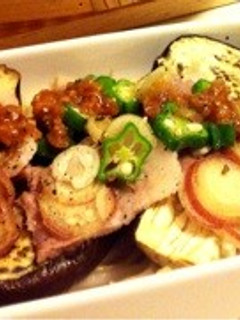 しょうゆ糀de焼きなすエスニック風-レシピのメイン写真
