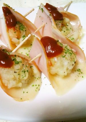 じゃがいものハムチーズ巻き-レシピのメイン写真