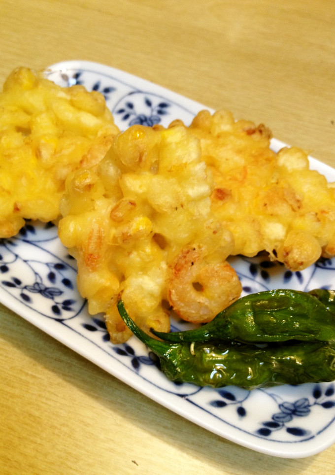 とうもろこしとむき海老のかき揚げ-レシピのメイン写真