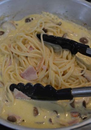 お手軽カルボナーラ-レシピのメイン写真