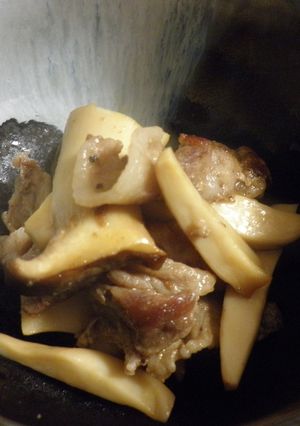 豚（鶏）肉とエリンギの炒めもの・柑橘風味-レシピのメイン写真