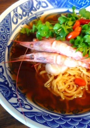 冷たいシーフード・ラーメン-レシピのメイン写真