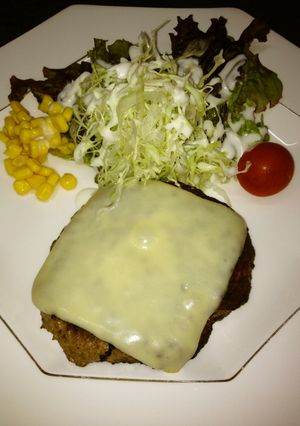 まぐろではんばーぐ-レシピのメイン写真