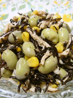 枝豆入りひじきサラダ-レシピのメイン写真