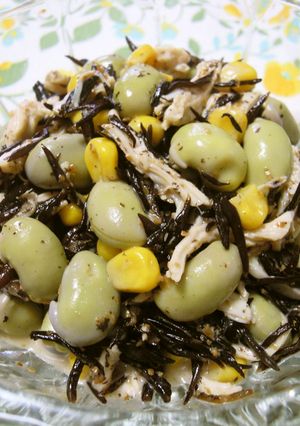枝豆入りひじきサラダ-レシピのメイン写真