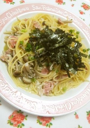 ルクエで♡塩麹きのこパスタ♬-レシピのメイン写真