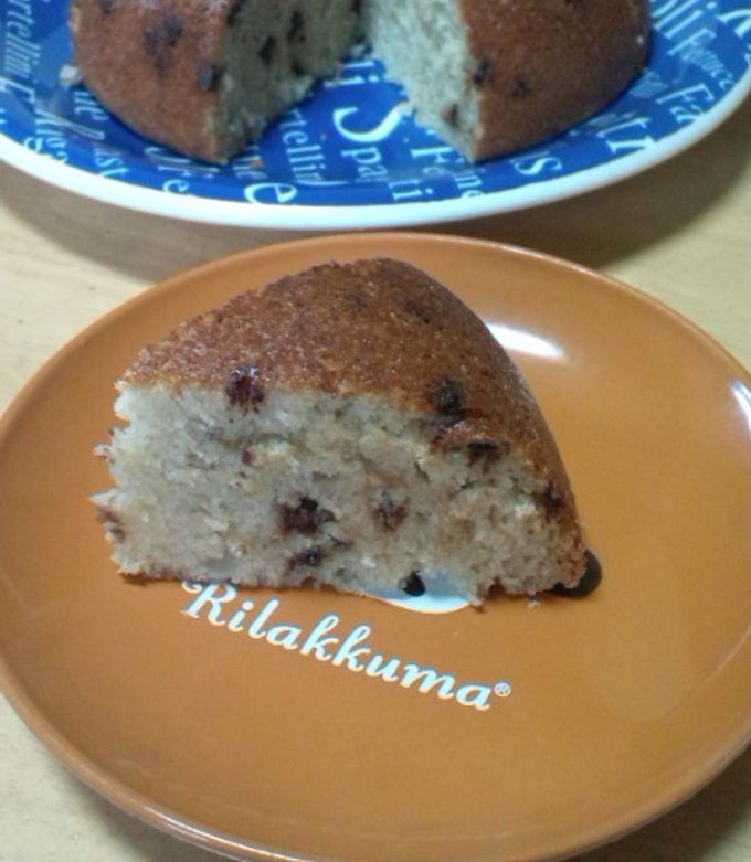 HM&炊飯器で簡単☆チョコバナナケーキ-レシピのメイン写真