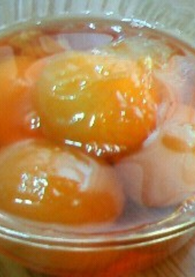 完熟梅の甘煮-レシピのメイン写真