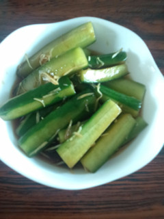 きゅうりのにんにく醤油漬-レシピのメイン写真