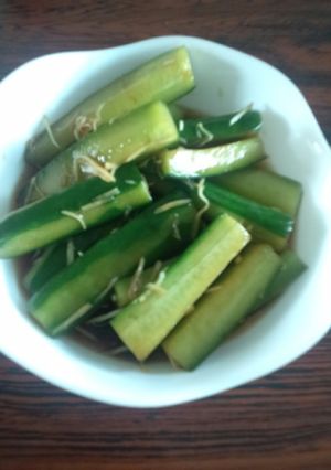 きゅうりのにんにく醤油漬-レシピのメイン写真
