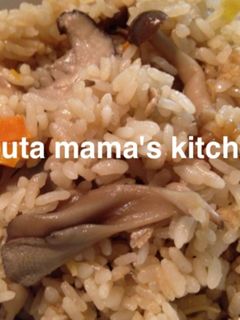 ✿たっぷりキノコの炊き込みご飯✿-レシピのメイン写真
