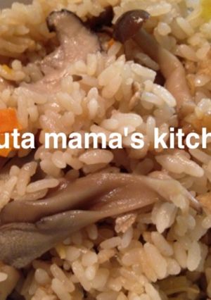 ✿たっぷりキノコの炊き込みご飯✿-レシピのメイン写真