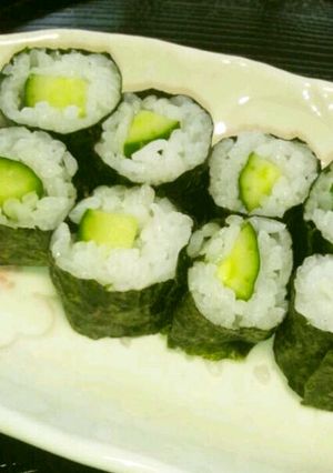 さっぱりかっぱ巻き♪細巻き♪-レシピのメイン写真