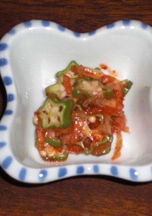 おくらキムチ♪-レシピのメイン写真