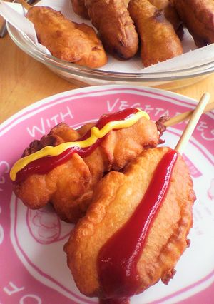 米粉でアメリカンドック-レシピのメイン写真