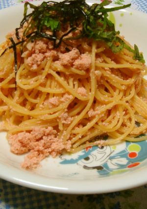 大葉でさっぱりたらこぷちぷち☆パスタ-レシピのメイン写真