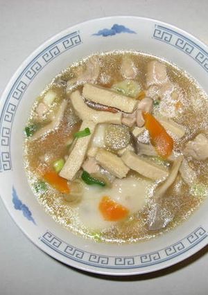 凍み豆腐入り 我が家のお雑煮-レシピのメイン写真