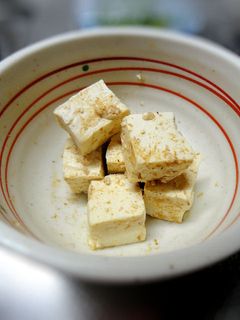 簡単おつまみ★塩麹豆腐のおかかまぶし-レシピのメイン写真
