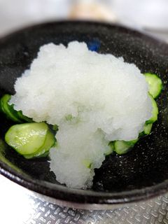小さな野菜のおかず★胡瓜のおろし和え-レシピのメイン写真