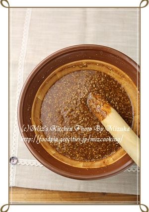 【調味料】麹ごま味噌しょうゆ♪-レシピのメイン写真