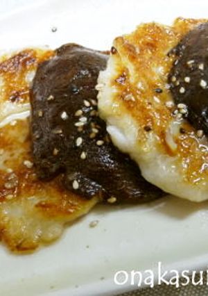 生椎茸とすりみの塩だれステーキ-レシピのメイン写真