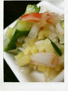 カニカマときゅうりの甘酢あえ-レシピのメイン写真