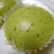 ふんわり美味☆米粉の小松菜豆乳蒸しパン
