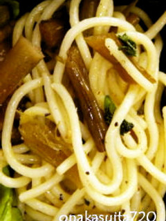 お弁当用・・ふきのつくだ煮パスタ-レシピのメイン写真