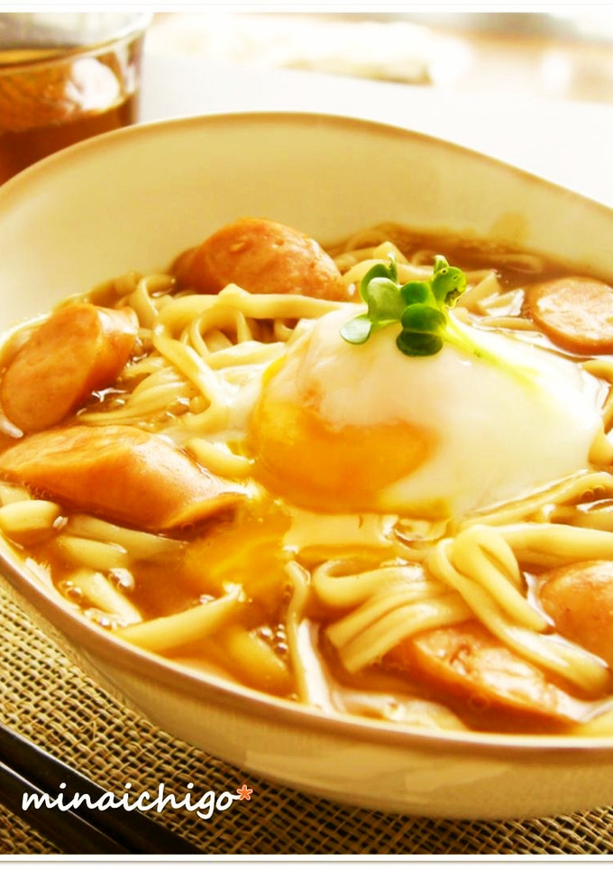 ＊カレーうどん　とろとろ温卵のせ＊-レシピのメイン写真