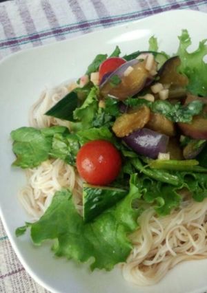 野菜たっぷり!夏のそうめん-レシピのメイン写真