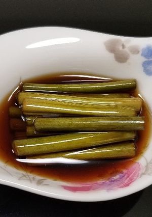 本格韓国パンチャン：ニン芽しょうゆ漬け-レシピのメイン写真