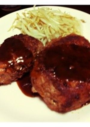 早くて簡単なのに!ジューシーハンバーグ!-レシピのメイン写真