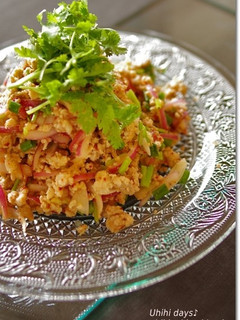 ラープガイ(タイ風挽肉スパイシーサラダ)-レシピのメイン写真