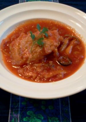 簡単!！速攻！本格派 鶏のトマト煮-レシピのメイン写真
