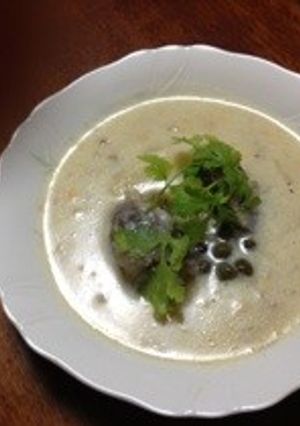 コロンビア風！牛肉と豆乳のスープ-レシピのメイン写真