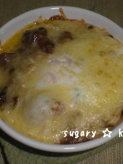 残り物カレー リメイク ☆ 焼きカレー-レシピのメイン写真