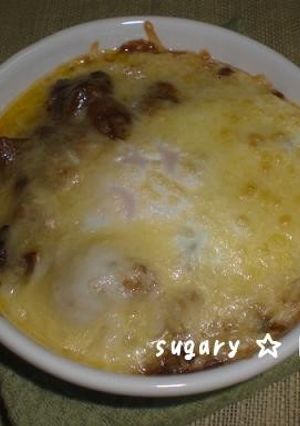 残り物カレー リメイク ☆ 焼きカレー-レシピのメイン写真