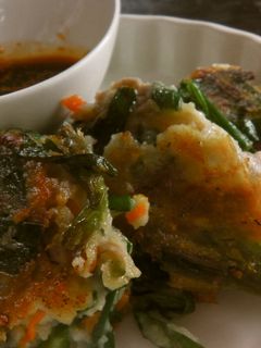 チヂミ サッパリポン酢ラー油タレ-レシピのメイン写真