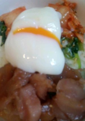 ほうれん草とマグロのビビンバ。-レシピのメイン写真